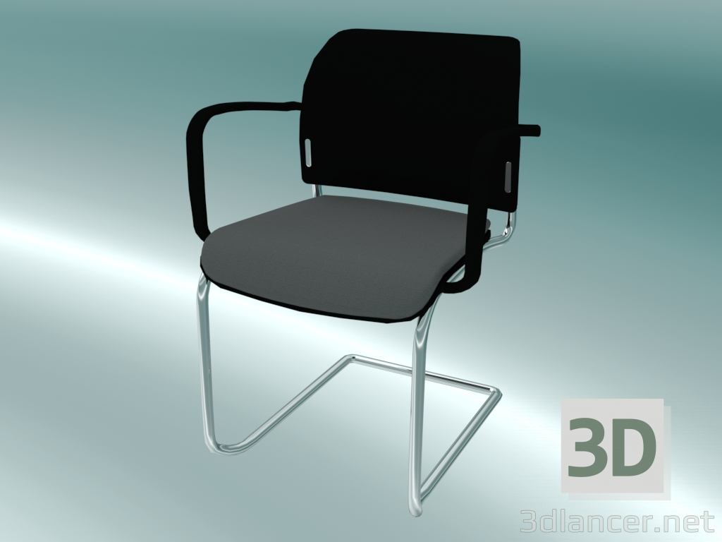 3D modeli Ziyaretçi Koltuğu (560V 2P) - önizleme