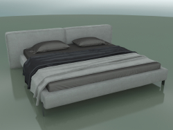 Lit double Vogue sous le matelas 2000 x 2000 (2620 x 2370 x 780, 262VOG-237)