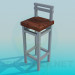 3d model High chair legs - preview