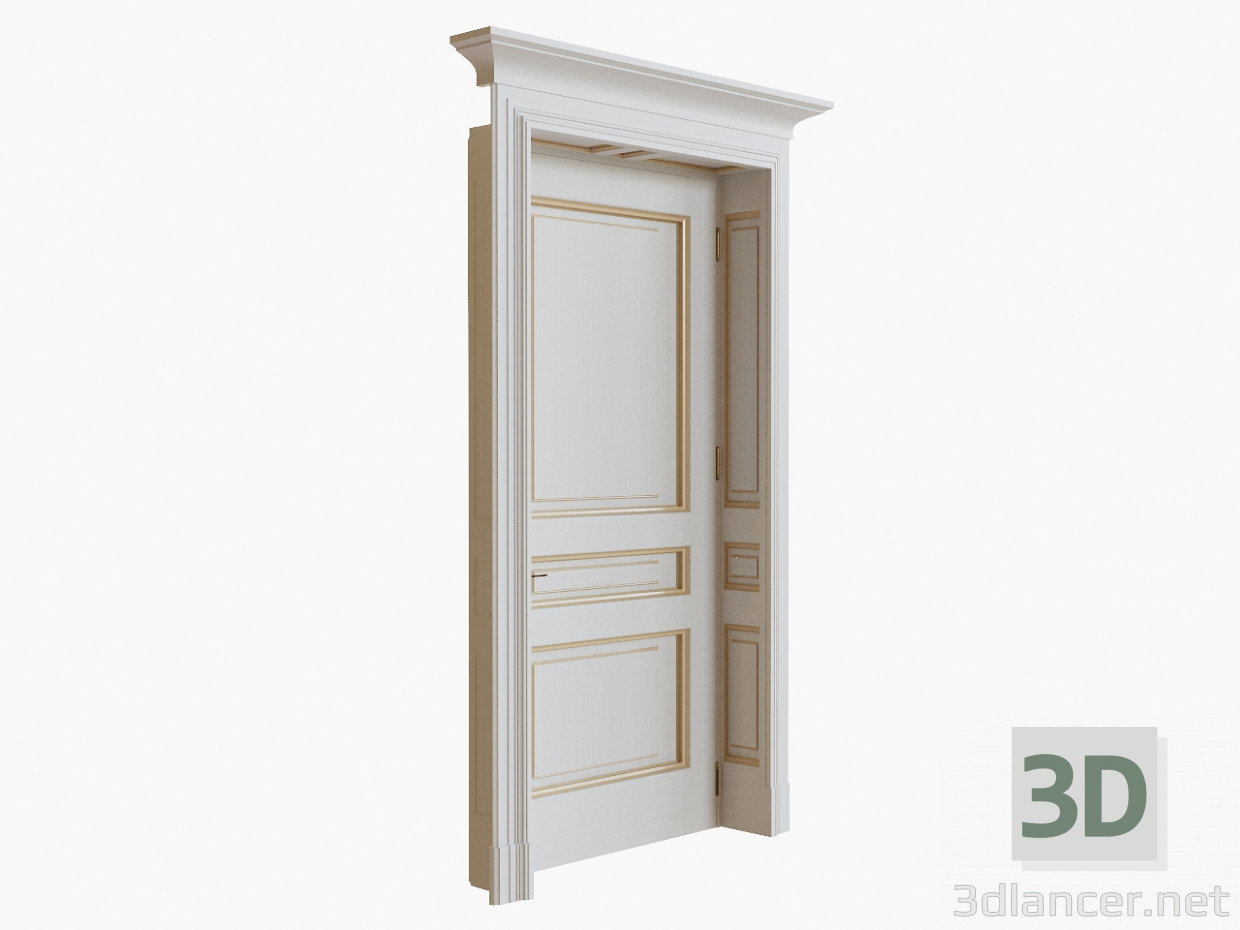 3d model Puerta interior - vista previa