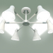 3d model Ceiling chandelier Trina 70100-6 (white) - preview