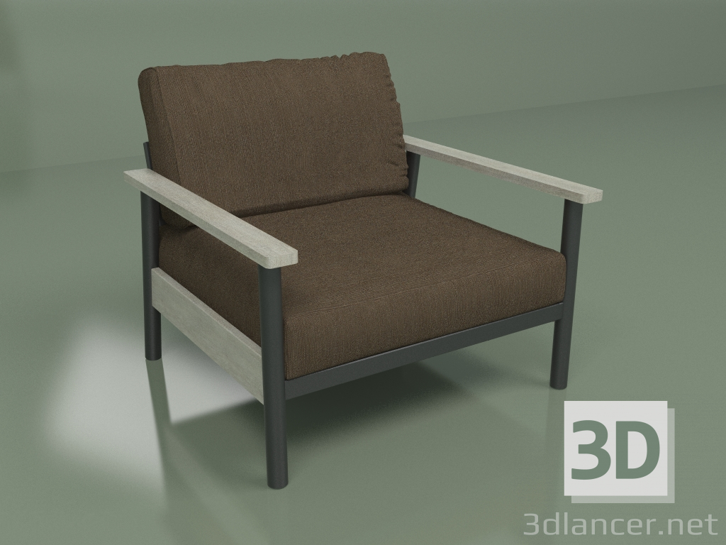 3d model Armchair - preview