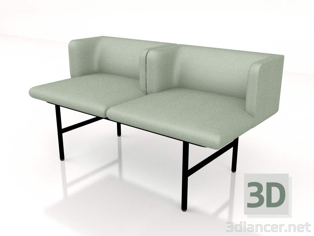 3d model Agora AR15 seating system module - preview