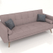 3d model Sofa bed Scandinavia (ash rose) - preview