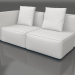 3d model Sofa module, section 1 left (Grey blue) - preview