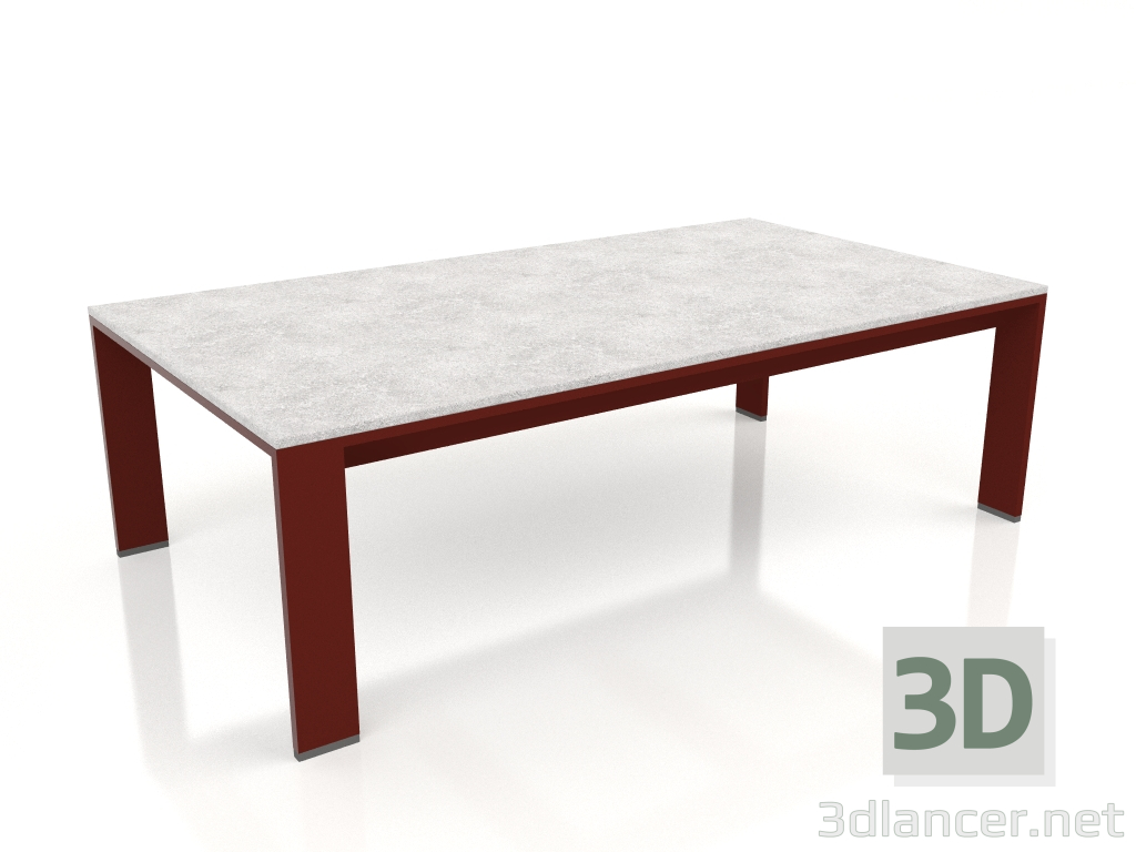 3d модель Бічний стіл 45 (Wine red) – превью