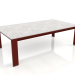 3d model Side table 45 (Wine red) - preview