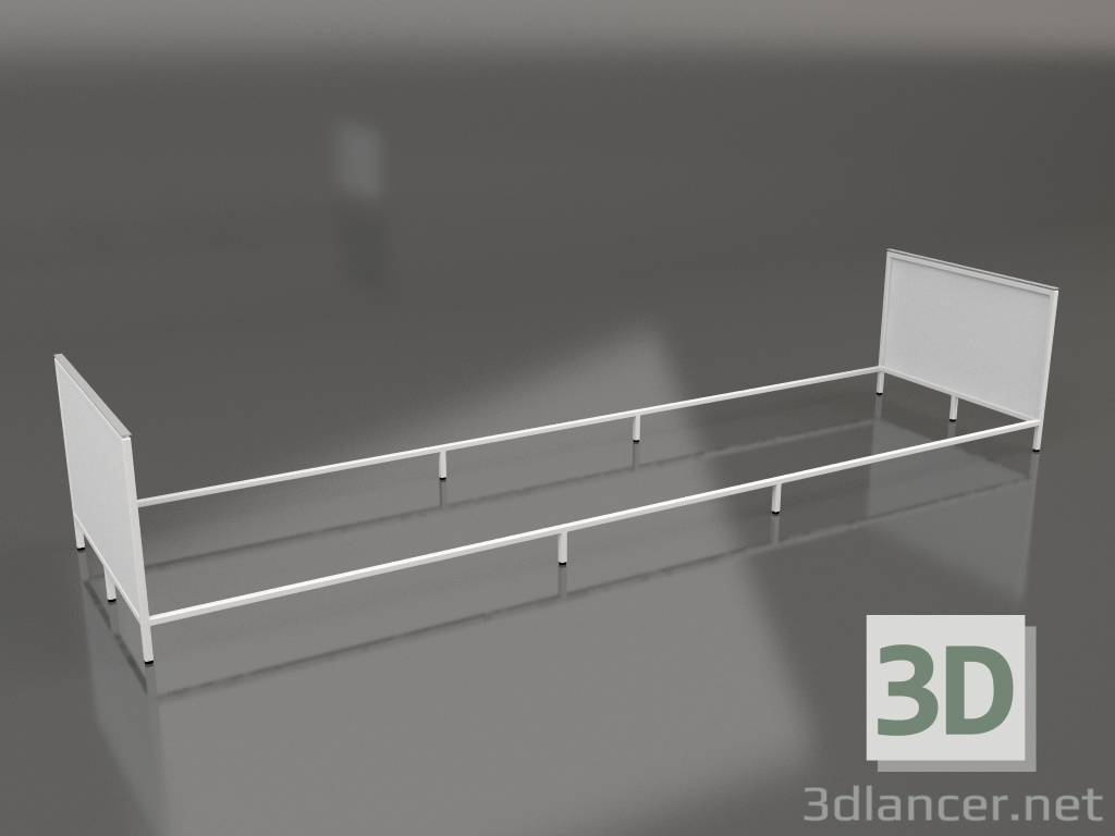 3d model Island V1 on 120 frame 6 (grey) - preview