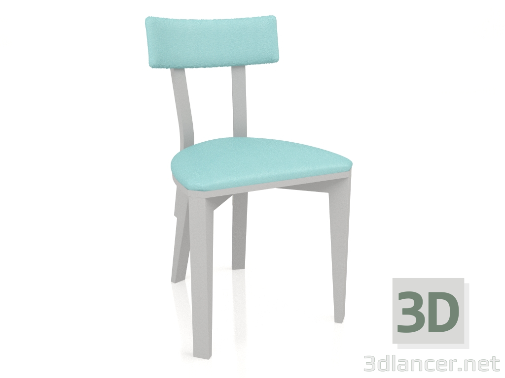 3d model Rectangle Compact Chair (option 9) - preview