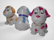 Puppy figurine