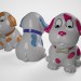 Modelo 3d Estatueta de cachorro - preview