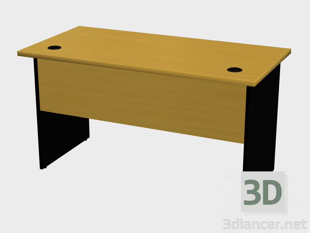 3d модель Стол Моно-люкс (ВВ140) – превью