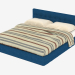 Modelo 3d Cama de Comprimir Dupla - preview