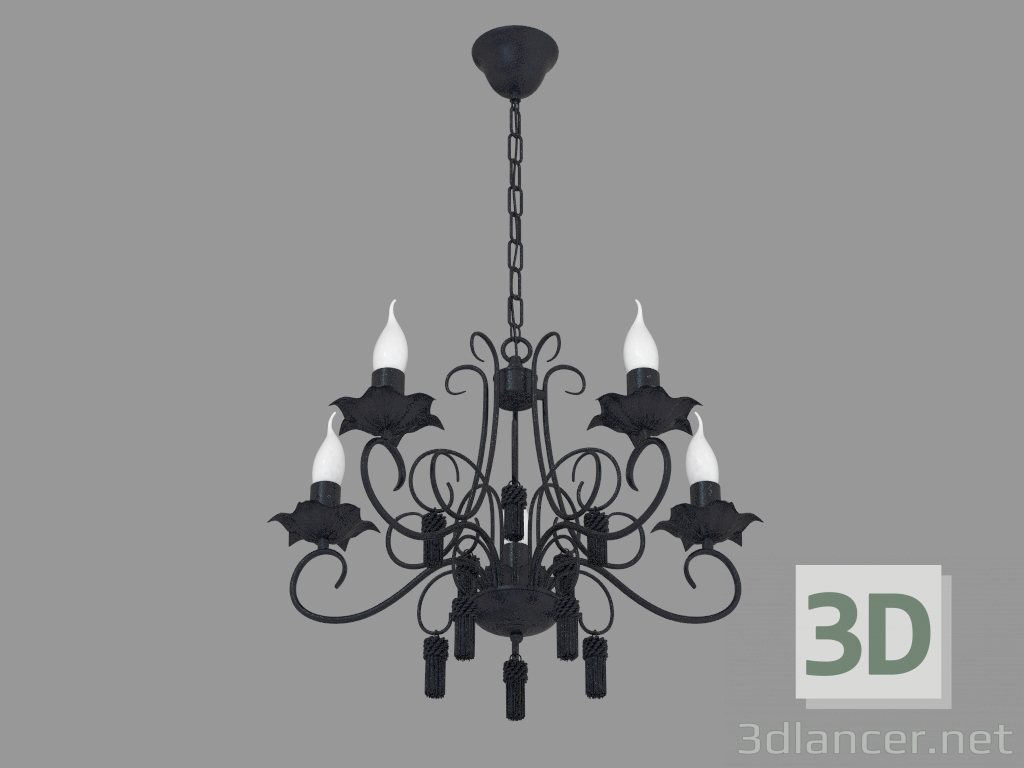 modèle 3D Lustre Aida (323011105) - preview