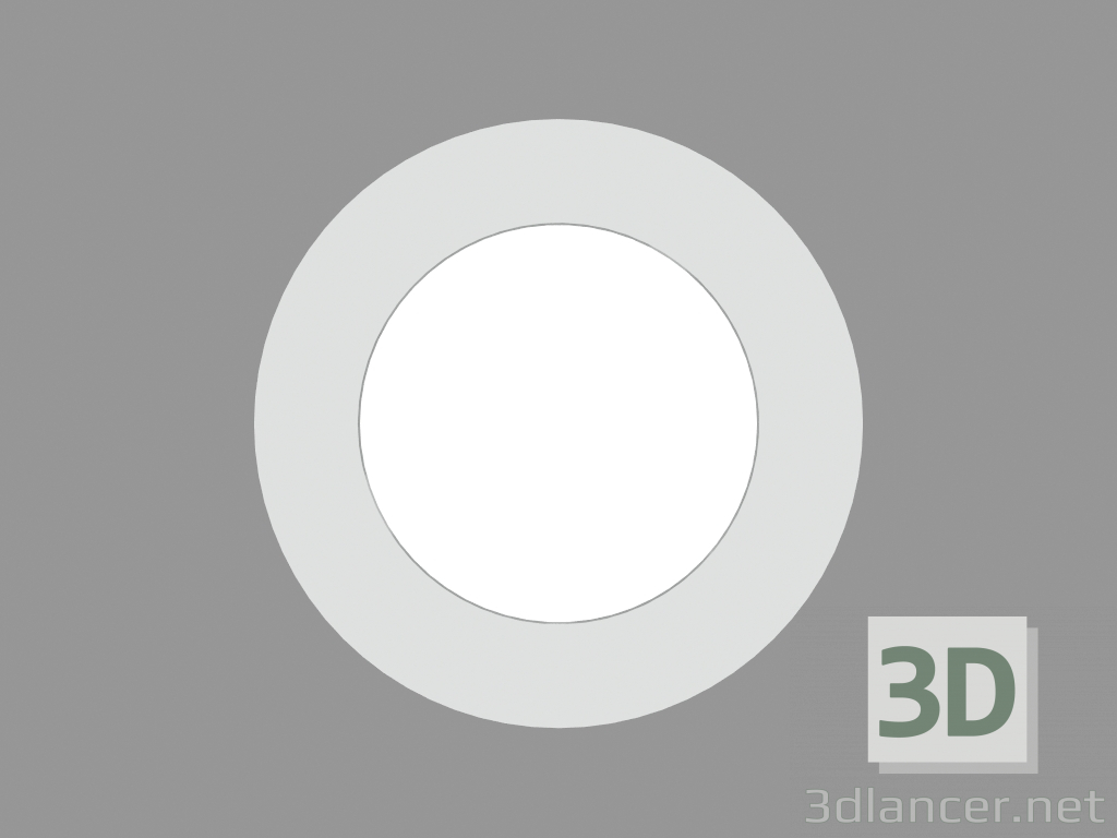 3d model Downlight LED ZIP DOWNLIGHT REDONDO (S5851) - vista previa