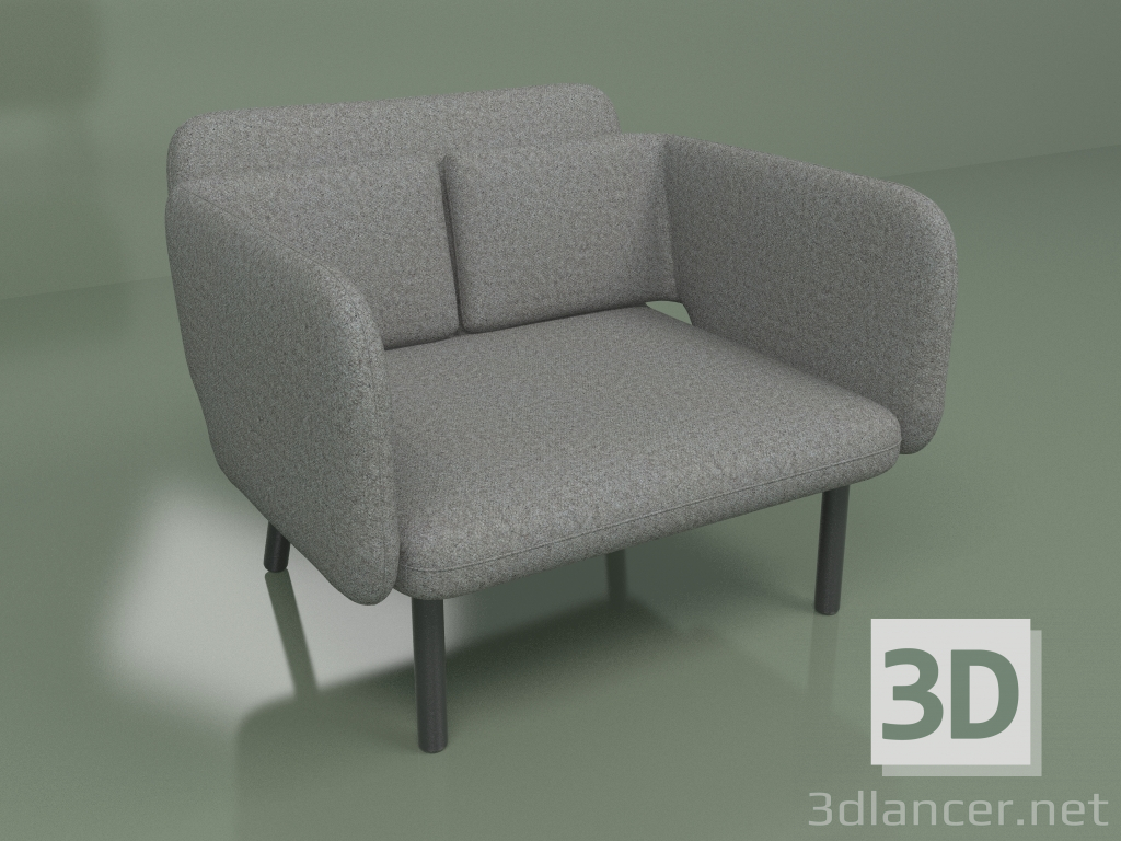 3d model Sillón - vista previa