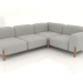 3D Modell Modulares Sofa (Komposition 27) - Vorschau