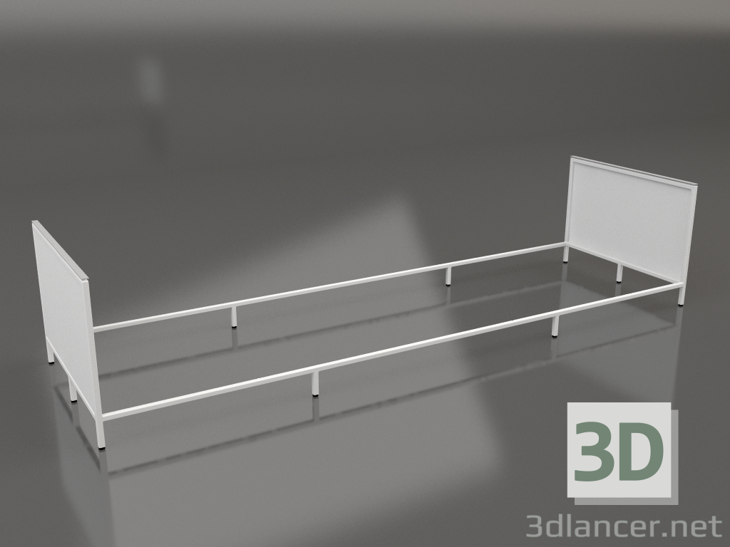 3d model Island V1 on 120 frame 5 (grey) - preview