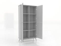 Armadio 5 1000x450x2000 mm (aperto, bianco RAL 9010)