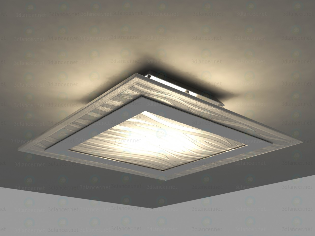 modello 3D di Soffitto Lampada Muro di blitz comprare - rendering