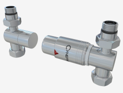 Automatischer Thermostat direkt G 1/2 "HP x G 3/4" NG (Set)