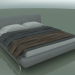 3D Modell Doppelbett Eterna unter der Matratze 1800 x 2000 (2070 x 2470 x 780, 207ET-247) - Vorschau