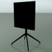 3d model Square table 5706, 5723 (H 74 - 59x59 cm, folded, Black, V39) - preview