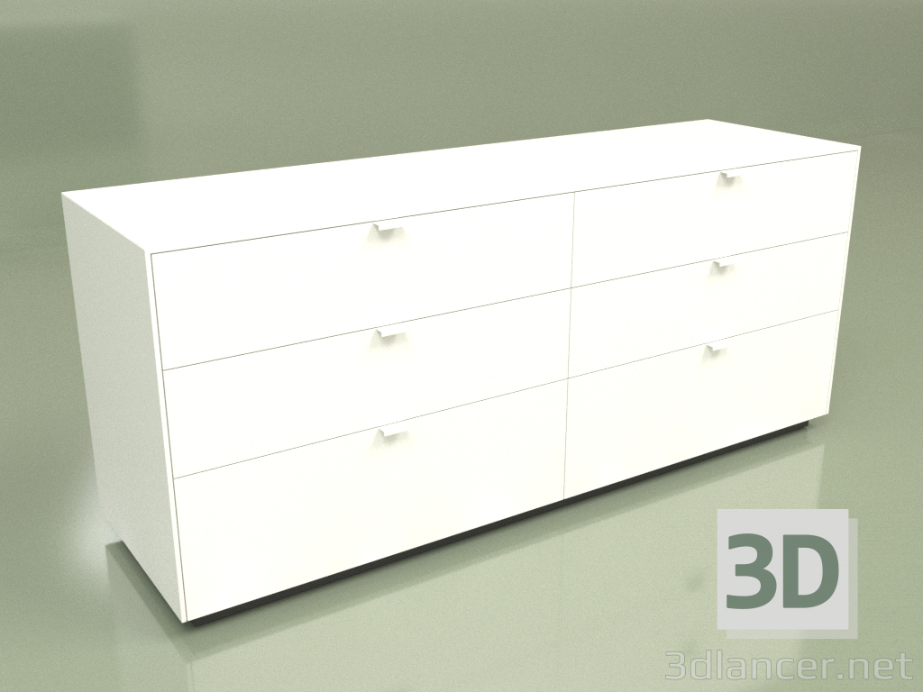 3d model Cajonera Folio DH6 (4) - vista previa