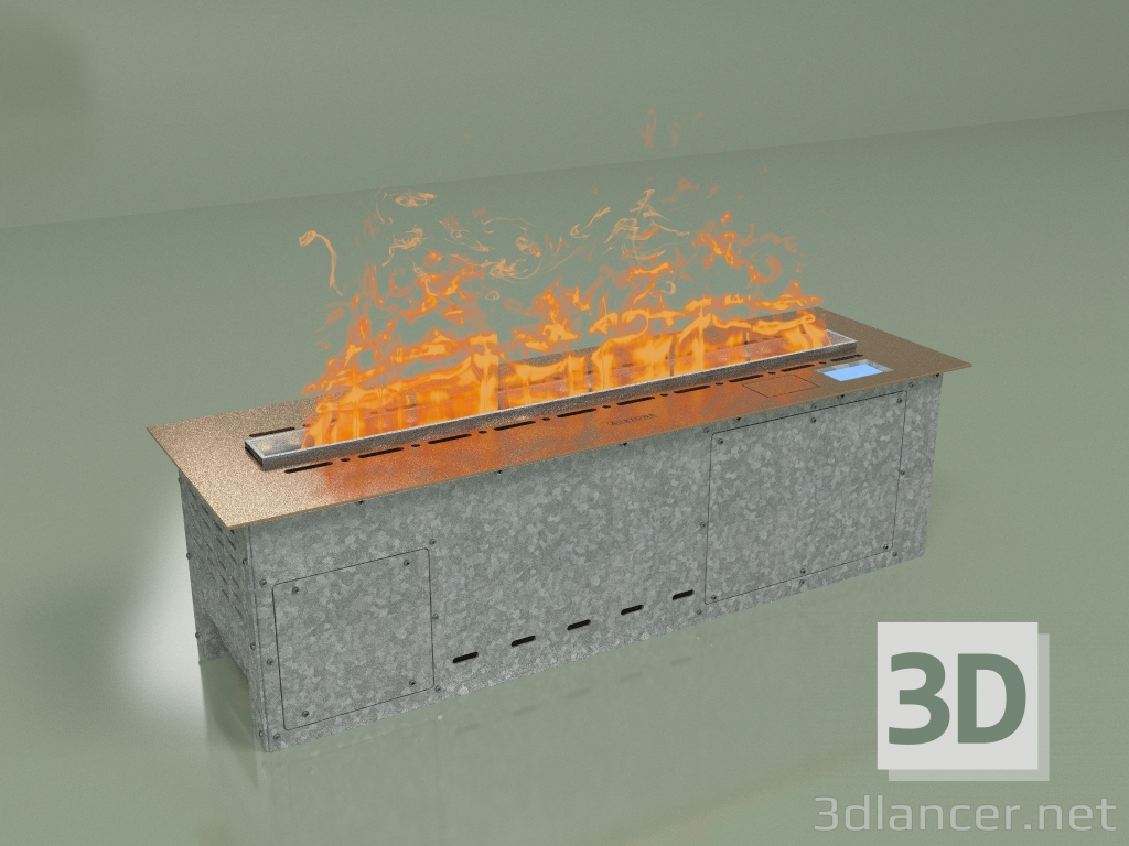 3d model Chimenea de vapor Vepo 800 (oro rosa-satinado) - vista previa