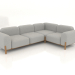 3D Modell Modulares Sofa (Komposition 28) - Vorschau