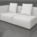 3d model Sofa module, section 1 left (Bronze) - preview