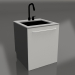 3D modeli Lavabo 60 cm (gri) - önizleme