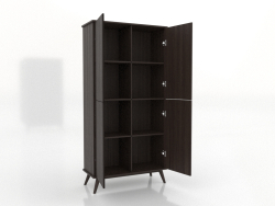 Mobile 5 1000x450x2000 mm (aperto, frassino noce)