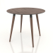 3d model Mesa de comedor BRUNO 900x900x750 mm (roble tabaco) - vista previa