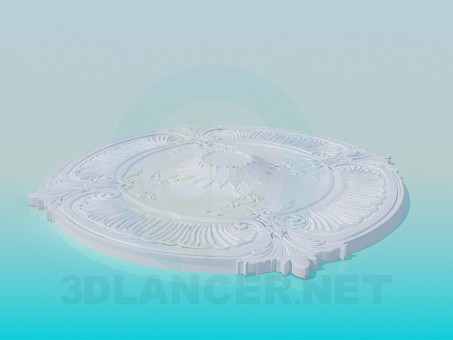 3d model Ceiling outlet - preview