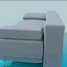 3d модель Диван – превью