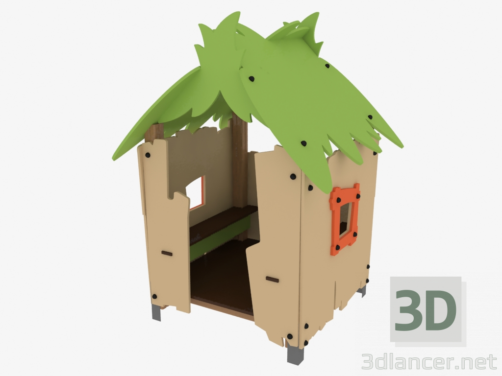 3d model Casa de juegos para niños (T5009) - vista previa