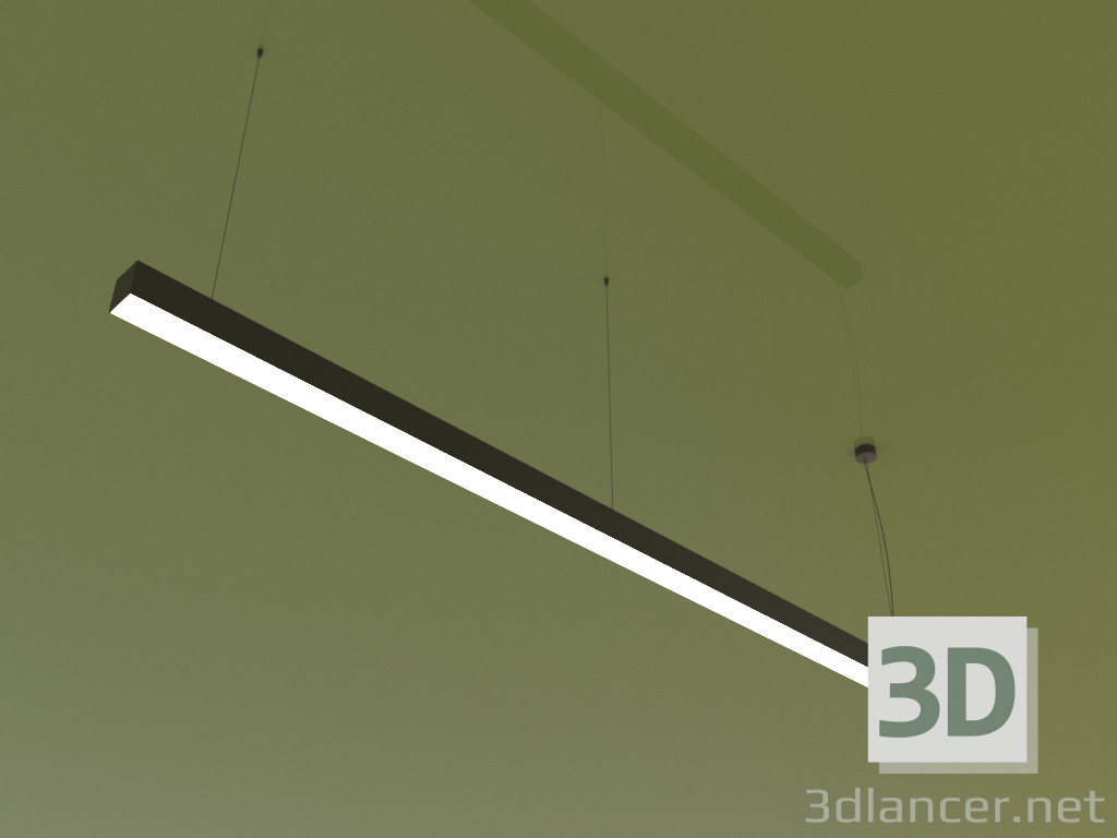 3d model Luminaria LINEAR P7774 (2500 mm) - vista previa