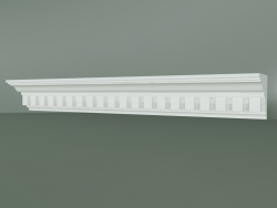 Plaster cornice with ornament KV503