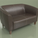 3D Modell Doppelsofa Oxford (Brown2 Leder) - Vorschau