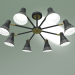 3d model Ceiling chandelier Trina 70100-8 (black) - preview