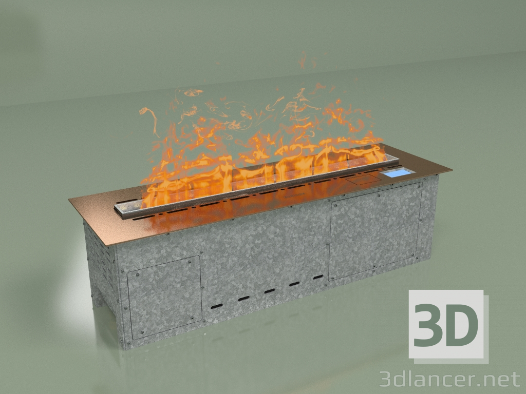 3d model Chimenea de vapor Vepo 800 (oro rosa-espejo) - vista previa