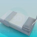 3d model Bed single - preview