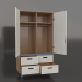 3D Modell Offener Kleiderschrank TUNE HB (WBTHBA) - Vorschau