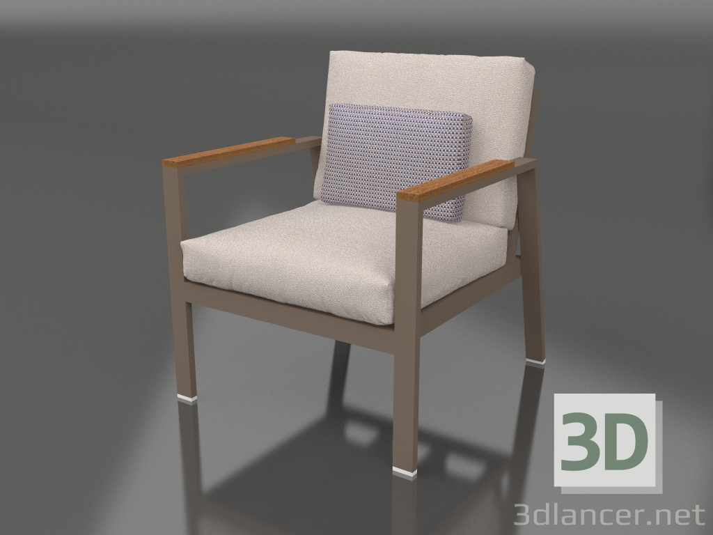 modèle 3D Fauteuil XS (Bronze) - preview