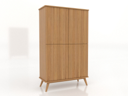 Armoire 5 1000x450x1650 mm (chêne naturel)