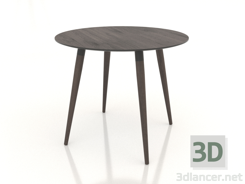 3d модель Стіл обідній BRUNO 900х900х750 мм (дуб темний) – превью