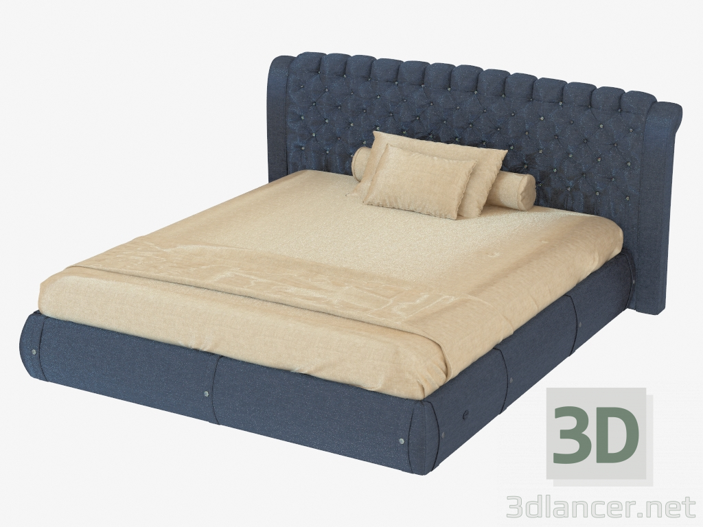 3D Modell Doppelbett Venezia - Vorschau