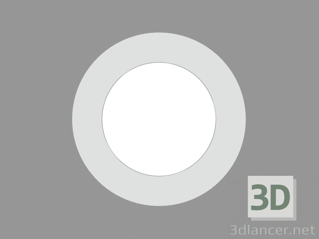 3D modeli Tavan lambası ZIP DOWNLIGHT YUVARLAK (S5852W) - önizleme