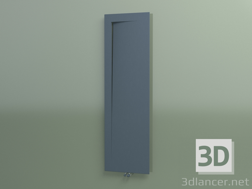 3D modeli Radyatör IMMAGINA (2000x600, Mat mavi güvercin) - önizleme